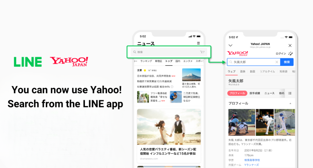 LINE & Yahoo!